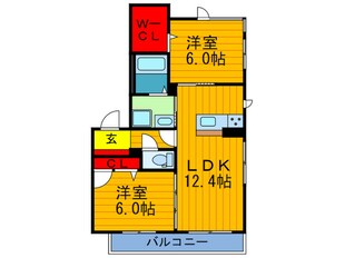 シャ－メゾン　グラン　フレシュの物件間取画像